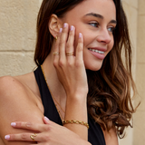 18K Gold Mia Crystal Ring