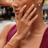 Brooke Infinity Loop Ring