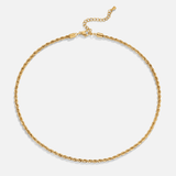 Calla Twisted Chain Necklace