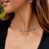 Calla Twisted Chain Necklace