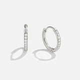 Eternity Hoop Earrings