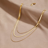Multi-Layered Chain Necklace