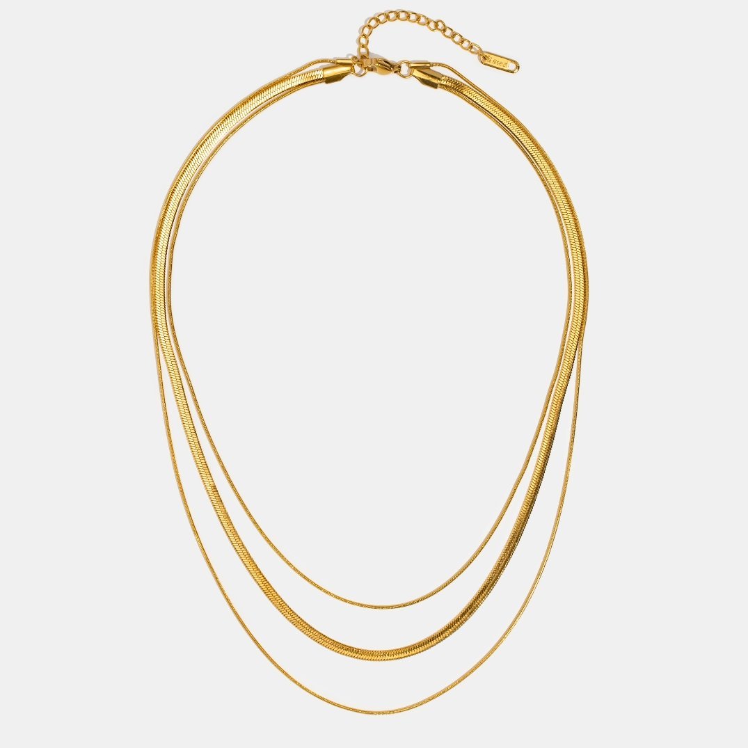 Multi-Layered Chain Necklace