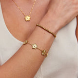 Lucky Clover Leaf Bracelet