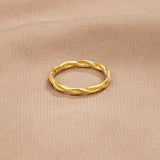 Infinity Twist Ring