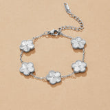 Lucky Clover Leaf Bracelet
