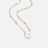 White Blossom Flower Necklace